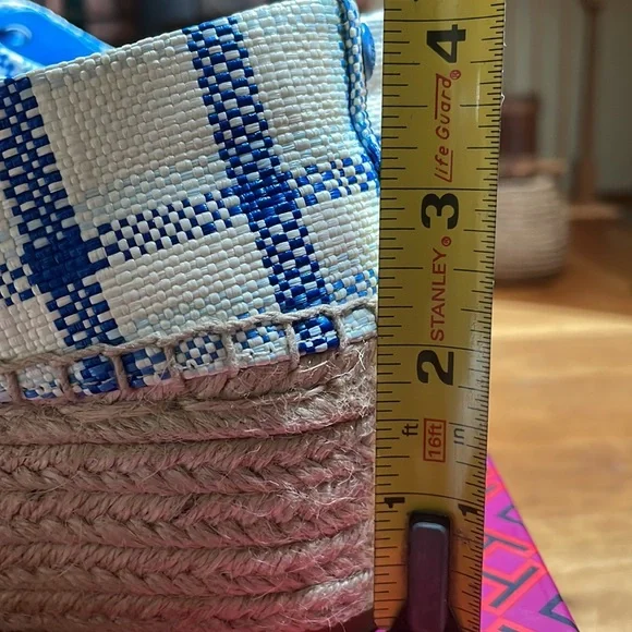 Tory Burch Florence Platform Espadrille/Textile Shoes, Size 8M - Picture 3 of 10